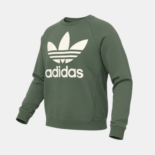 Adidas Originals Ανδρικό Πράσινο Φούτερ Trefoil | Pre Owned